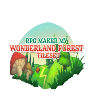 RPG Maker MV - Wonderland Forest Tileset DLC English Language Only Steam Key EUROPE